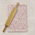 Blush Floral Tea Towel - Qu!rk Boutique