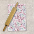 Pink Butterfly Tea Towel - Qu!rk Boutique