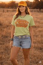 Leave Me Alone Retro Flower Graphic Tee - Qu!rk Boutique