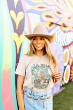 Lord Willing and the Creek Don't Rise Graphic Tee - Qu!rk Boutique