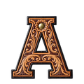 Monogrammed Initial Western Leather Look Saddle Longhorn Cowboy Cowgirl Kitchen Dish Towels Made in America