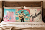 Baha Ranch Yeehaw Cowgirl Body Pillow Cover Made in America - Qu!rk Boutique