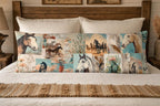 Baha Ranch Bohemian Dreams Western Body Pillow Cover Made in America - Qu!rk Boutique