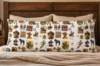 Baha Ranch Vintage Cowboy Body Pillow Cover Made in America - Qu!rk Boutique