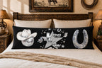 Baha Ranch Yeehaw Rhinestone Cowgirl Body Pillow Cover Made in America - Qu!rk Boutique