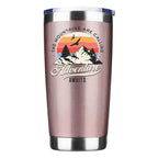 The Mountains Are Calling 20oz Insulated Vacuum Sealed Tumbler - Qu!rk Boutique