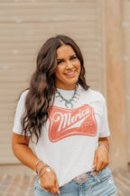 Merica Red Logo Graphic Tee - Qu!rk Boutique