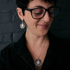 Moon Phase Halo Pendant - Qu!rk Boutique