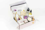 Spa Gift Box, Natural Lavender Bath & Body Relaxing Package for Friend - Qu!rk Boutique