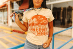 Neon Moon Western Graphic Tee - Qu!rk Boutique