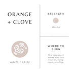 ☼ Orange + Clove - Qu!rk Boutique
