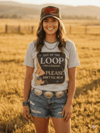 Out Of The Loop For A Reason Graphic Tee - Qu!rk Boutique