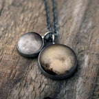 Pluto and Charon Layered Space Necklace - Qu!rk Boutique