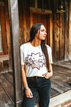 Pink Desert Graphic Tee - Qu!rk Boutique