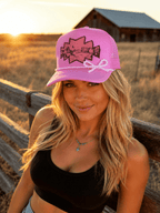 Pink Desert Trucker Hat - Qu!rk Boutique