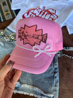 Pink Desert Trucker Hat - Qu!rk Boutique