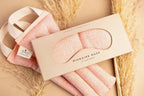 Eye Mask + Neck Wrap Gift Set - Pink Pampas - Qu!rk Boutique