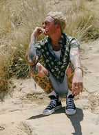 Pizza Slayer Button-Up - Qu!rk Boutique