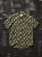 Pizza Slayer Button-Up - Qu!rk Boutique