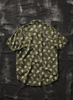Pizza Slayer Button-Up - Qu!rk Boutique