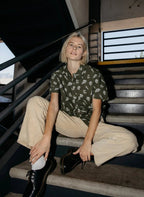 Pizza Slayer Button-Up - Qu!rk Boutique