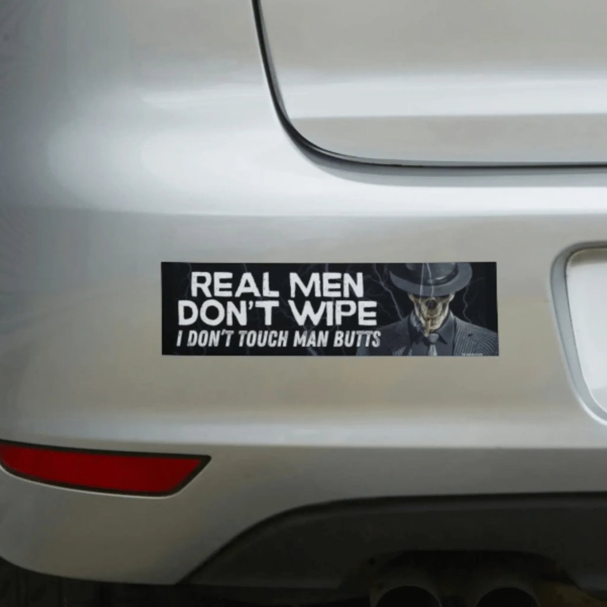 REAL MEN DON’T WIPE (I Don’t Touch Man Butts) - Qu!rk Boutique