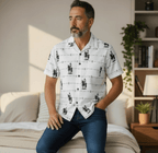 Baha Ranch Saddle Up Western Hawaiian Shirt Made in America - Qu!rk Boutique