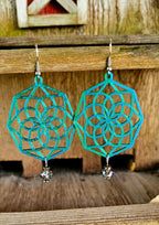 3D Print Boho Earrings Made in America - Qu!rk Boutique