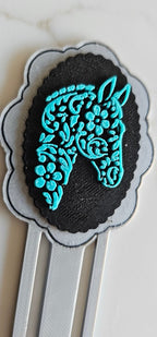 Baha Ranch 3D Horse Equine Bookmark Earrings Pin Magnet made in America - Qu!rk Boutique