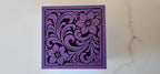 Baha Ranch 3D Tooled Gift Box - choice of colors and sizes - Qu!rk Boutique