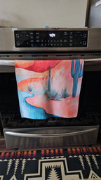 Desert Dreaming Set of 4 Kitchen Dish Towels Made in America - Qu!rk Boutique