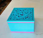 Baha Ranch 3D Tooled Gift Box - choice of colors and sizes - Qu!rk Boutique