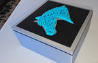 Baha Ranch 3D Tooled Gift Box - choice of colors and sizes - Qu!rk Boutique