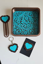 Baha Ranch 3D Deluxe Mom Daughter Bride Gift Set Tray Keychain Pin Bookmark - Qu!rk Boutique