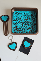 Baha Ranch 3D Deluxe Mom Daughter Bride Gift Set Tray Keychain Pin Bookmark - Qu!rk Boutique