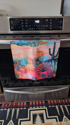 Desert Dreaming Set of 4 Kitchen Dish Towels Made in America - Qu!rk Boutique