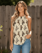 Baha Ranch Vintage Western Tank Top - Qu!rk Boutique