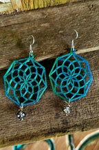 3D Print Boho Earrings Made in America - Qu!rk Boutique