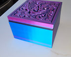 Baha Ranch 3D Tooled Gift Box - choice of colors and sizes - Qu!rk Boutique