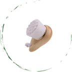 Facial Brush with Bamboo Handle - Qu!rk Boutique