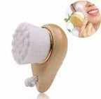 Facial Brush with Bamboo Handle - Qu!rk Boutique