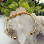 Gemstone Wire-Wrapped Bracelet - Qu!rk Boutique