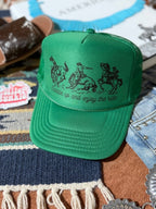Saddle Up And Enjoy The Ride Trucker Hat - Qu!rk Boutique