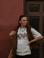 Saddled Horses Graphic Tee - Qu!rk Boutique
