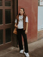 Saddled Horses Graphic Tee - Qu!rk Boutique