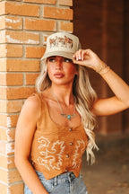 Saddled Horses Trucker Hat - Qu!rk Boutique