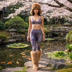 Sanskrit Galaxy High Waist Leggings - Qu!rk Boutique