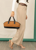 Satchel Bowler Bag - Qu!rk Boutique