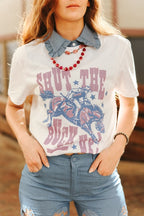 Shut The Buck Up Graphic Tee - Qu!rk Boutique
