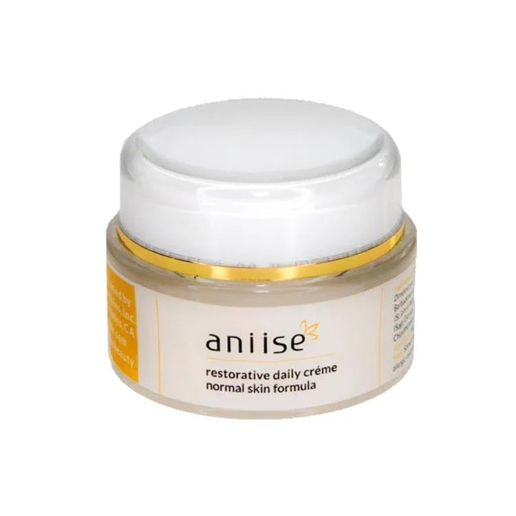 Aniise restorative daily crème for normal skin, skincare product at Qu!rk Boutique